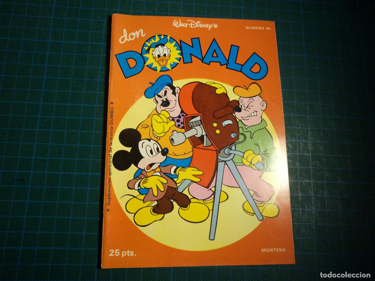 Tebeos: Don Donald. N&ordm; 54. Montena. - Foto 1