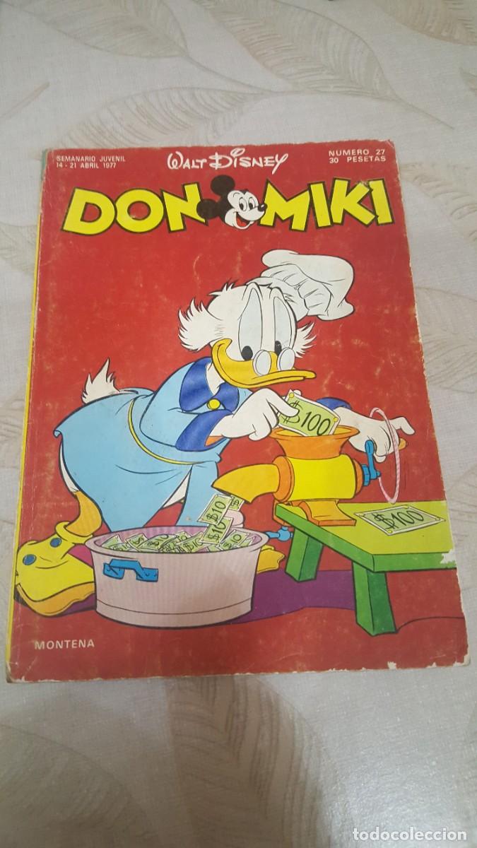 Tebeos: DON MIKI N&Uacute;MERO 27 CON CUP&Oacute;N - Foto 1