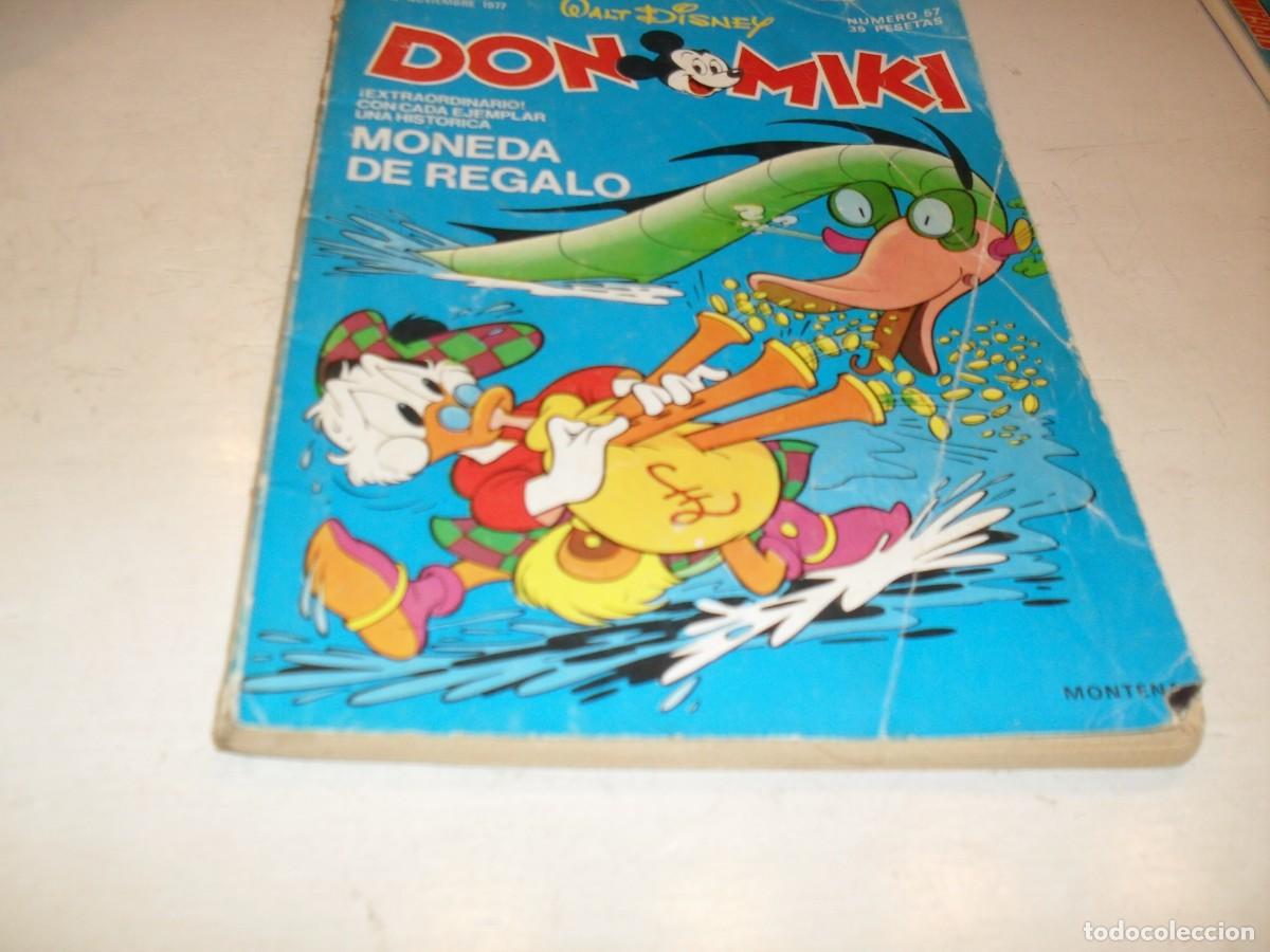Comics: DON MIKY N&ordm; 57 HISTORIA Y GLORIA DE LA DINASTIA DE LOS PATOS,(DE 664).MONTENA,1976