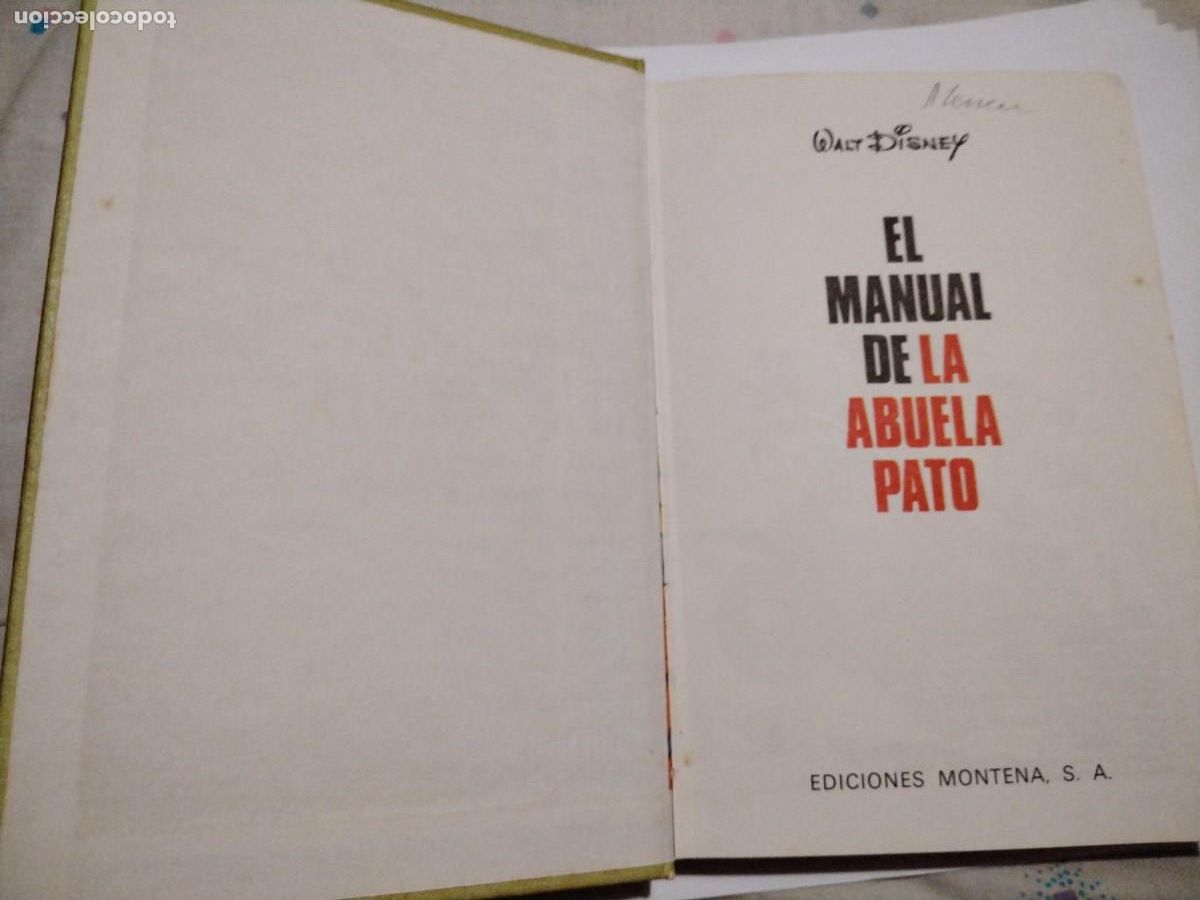 Tebeos: Manual de la abuela pato -montena - Foto 3
