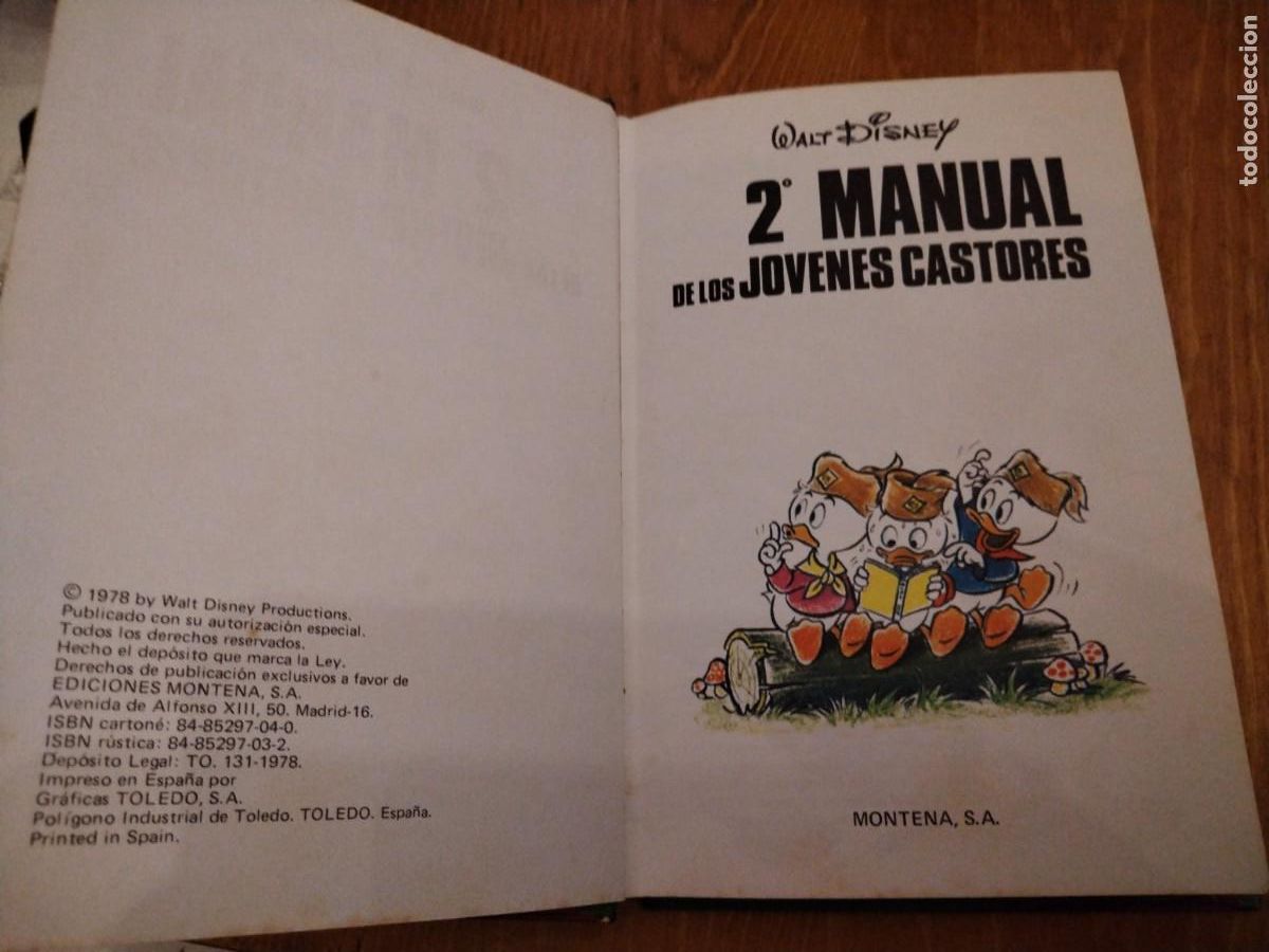 Tebeos: 2&deg; manual de los j&oacute;venes castores -montena - Foto 4