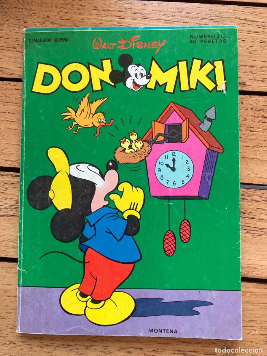 Tebeos: DON MIKI - N&Uacute;MERO 213 - MONTENA - Foto 1