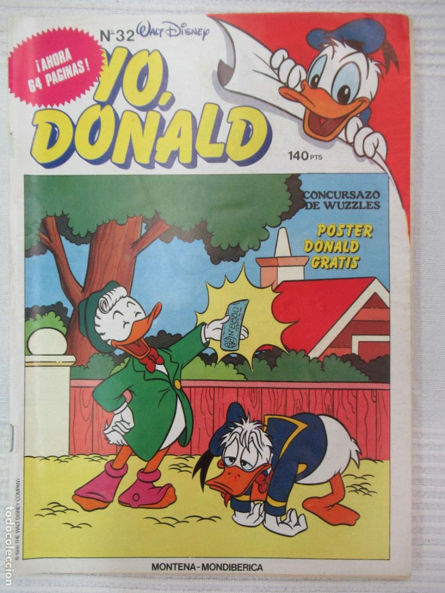 Tebeos: Yo, Donald n&ordm; 32 - Montena - Foto 1