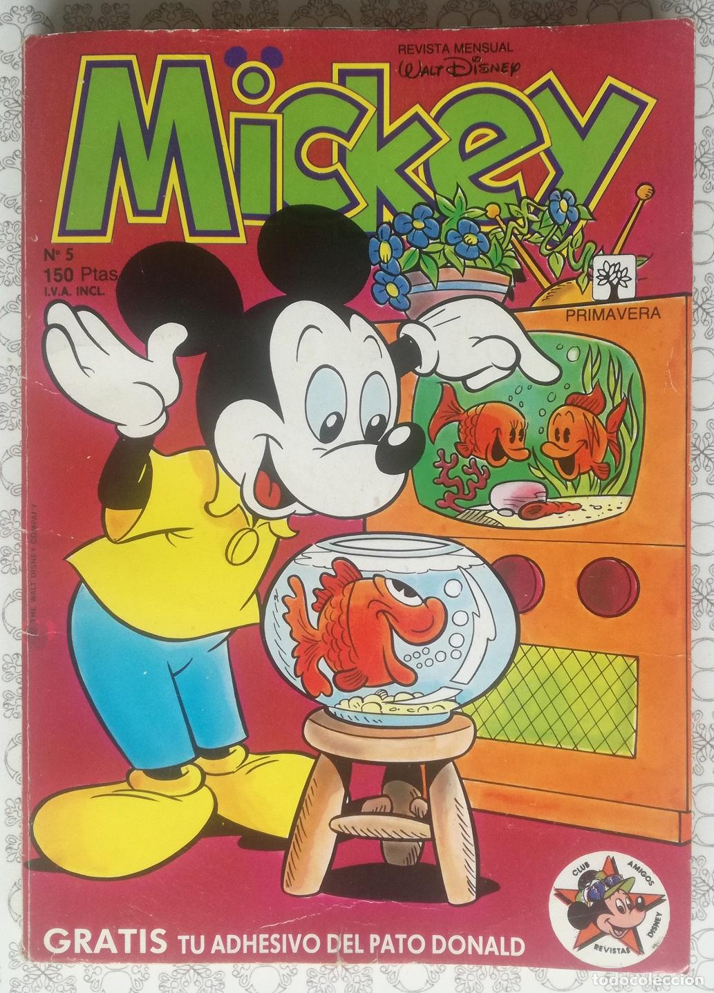 Tebeos: Comic Mickey, n&ordm; 5 - Editorial Primavera - Foto 1