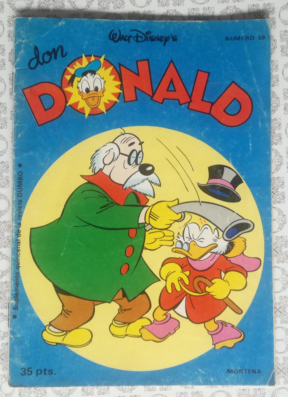 Tebeos: Comic Don Donald, n&ordm; 59 - Editorial Montena - Foto 1