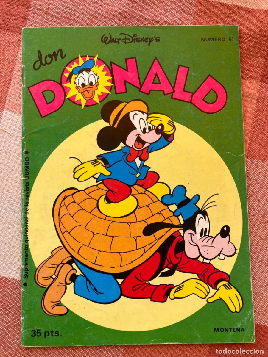 Tebeos: DON DONALD - N&Uacute;MERO 61 - MONTENA - Foto 1