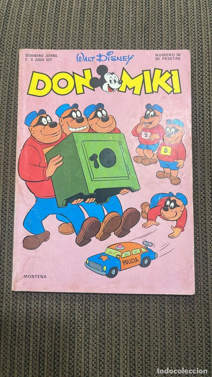 Tebeos: C&oacute;mic Don Miki N&deg; 34 Walt disney - Foto 1