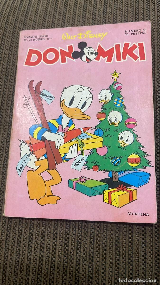 Tebeos: C&oacute;mic Don Miki N&deg; 63 Walt disney - Foto 1