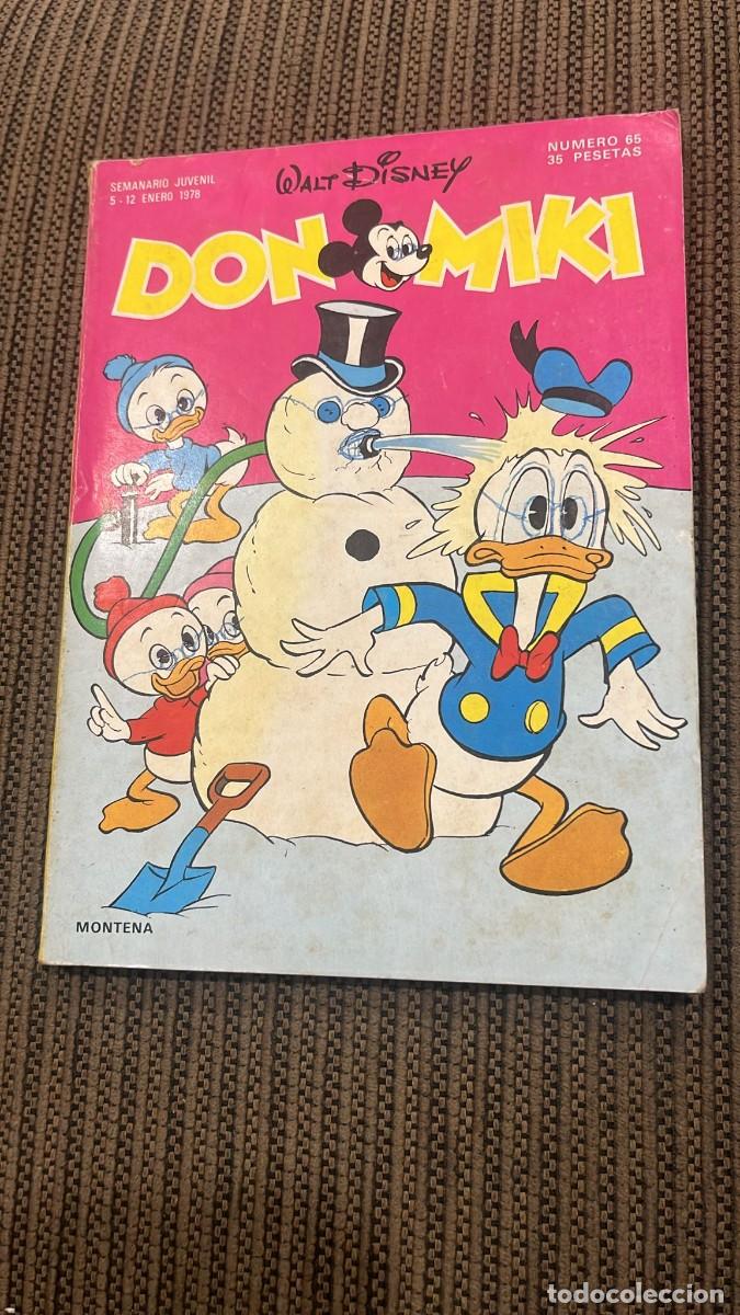 Tebeos: C&oacute;mic Don Miki N&deg; 65 Walt disney - Foto 1