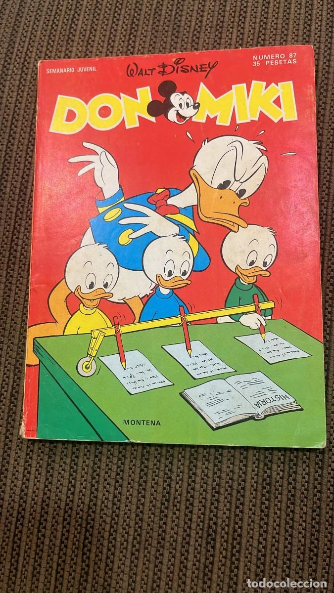 Tebeos: C&oacute;mic Don Miki N&deg; 87 Walt disney - Foto 1