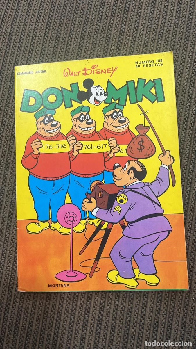 Tebeos: C&oacute;mic Don Miki N&deg; 188 Walt disney - Foto 1