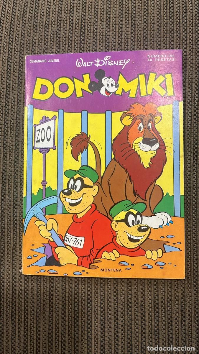 Tebeos: C&oacute;mic Don Miki N&deg; 192 Walt disney - Foto 1