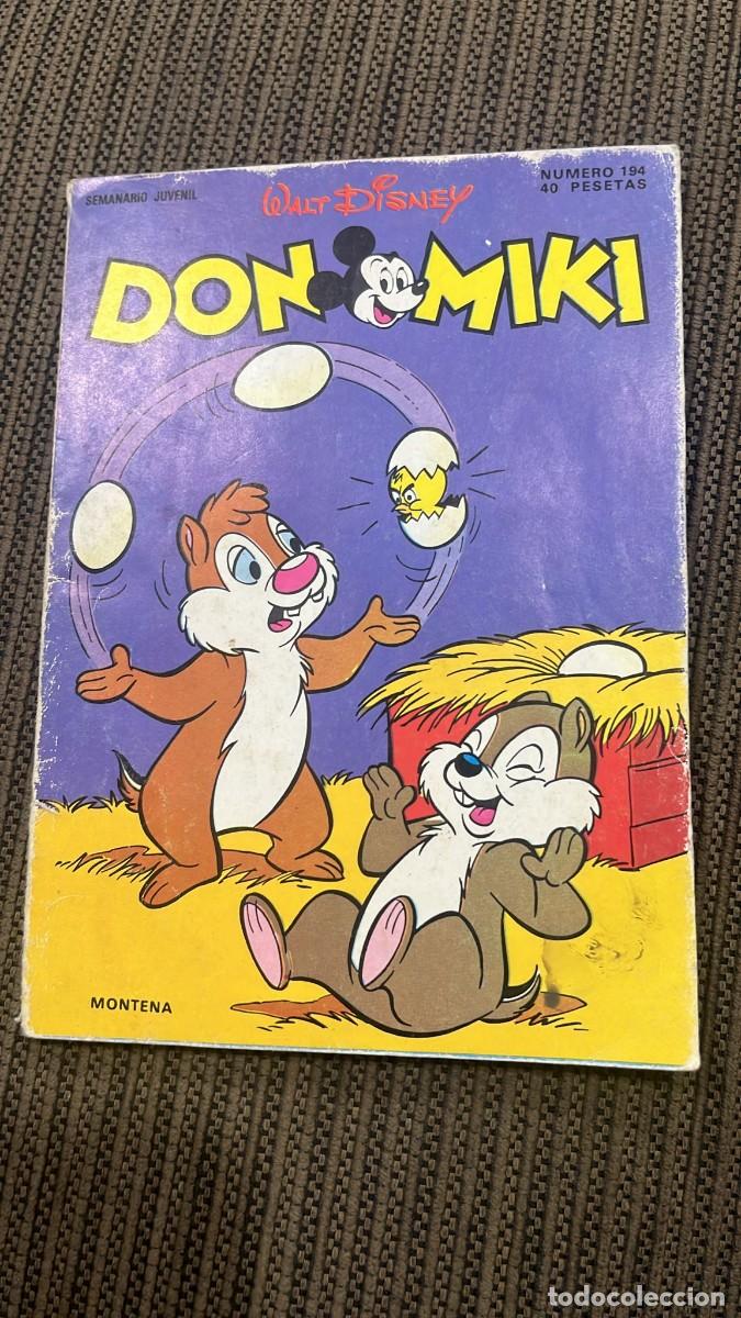 Tebeos: C&oacute;mic Don Miki N&deg; 194 Walt disney - Foto 1