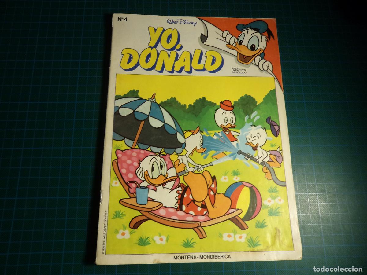 Tebeos: Yo, Donald. n&ordm; 4. Montena. (Ref. 10-B). - Foto 1