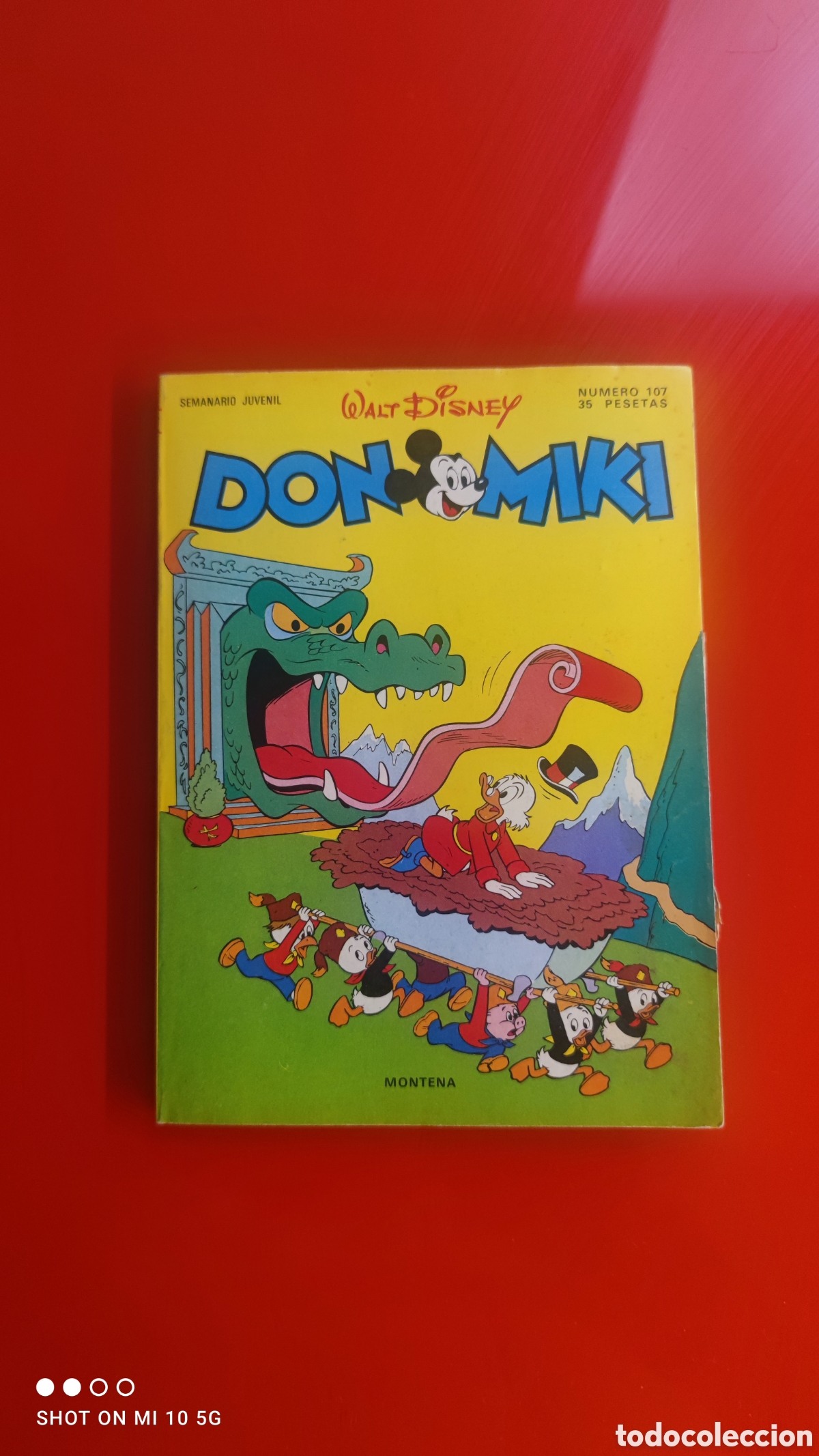 Tebeos: &rdquo;DON MIKI&rdquo; N&Uacute;MERO 107.MONTENA - Foto 1