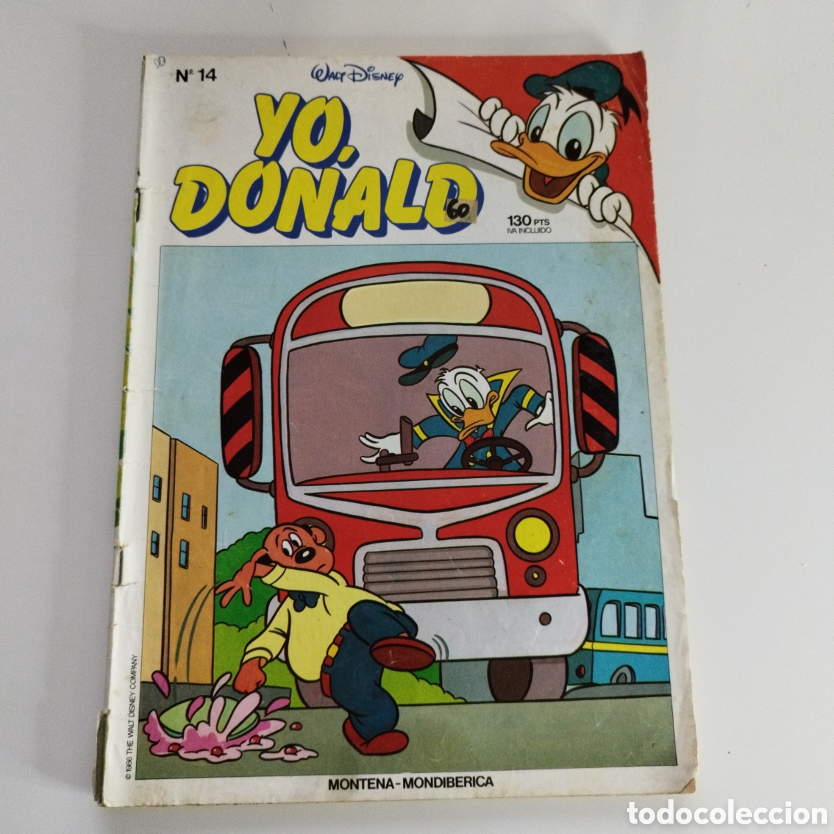 Comics: EL PATO DONALD / YO DONALD / # 14 / WALT DISNEY / ED. MONTENA - MONDIBERICA /