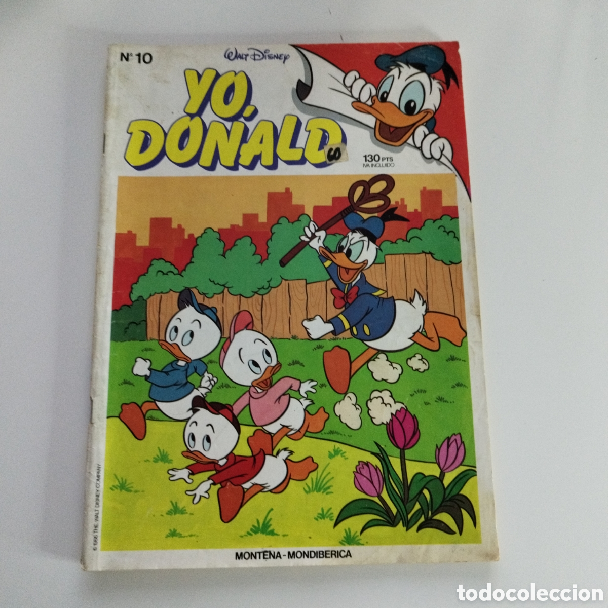 Tebeos: EL PATO DONALD / YO DONALD / # 10 / WALT DISNEY / ED. MONTENA - MONDIBERICA /