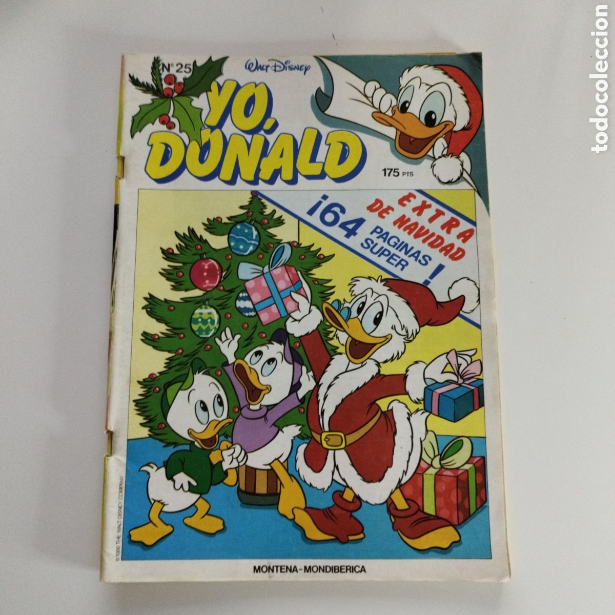 Giornalini: EL PATO DONALD / YO DONALD / # 25 / WALT DISNEY / ED. MONTENA - MONDIBERICA /