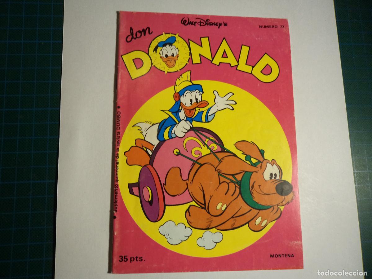 Tebeos: Don Donald. n&ordm; 72. Montena. - Foto 1