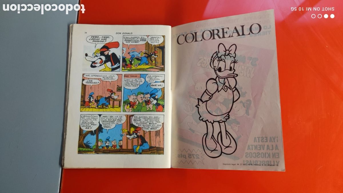Tebeos: &rdquo;DON DONALD ( EDITORIAL MONTENA,N&bull; 1) - Foto 7