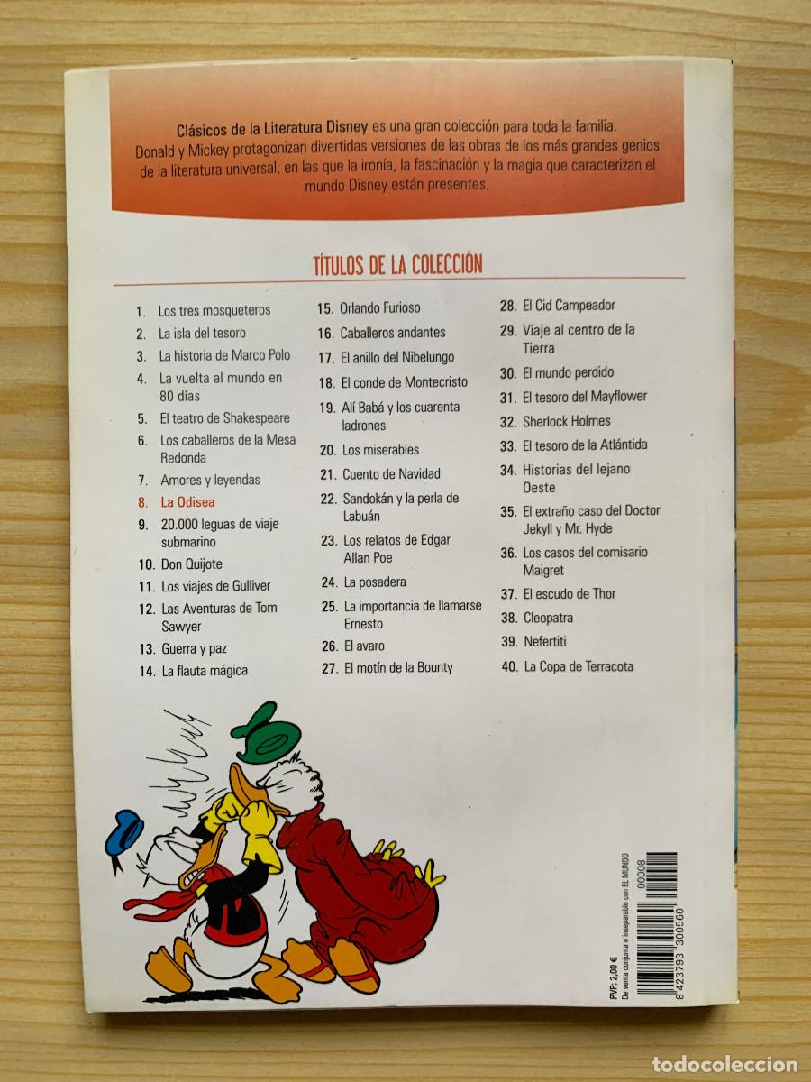 Tebeos: Cl&aacute;sicos de la Literatura Disney n&ordm; 8: La Odisea - D5 - Foto 3