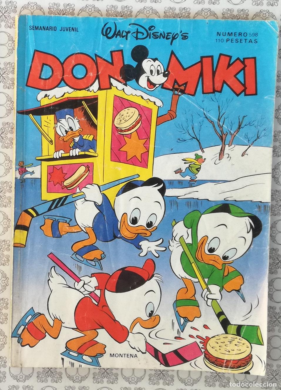 Tebeos: Comic Don Miki, n&ordm; 598 - Montena - Foto 1