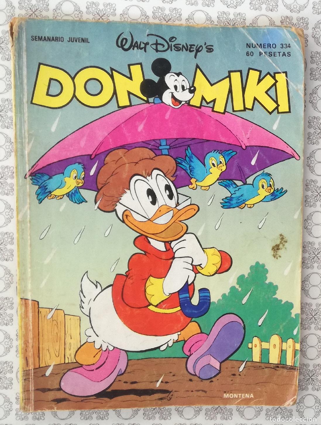 Tebeos: Comic Don Miki, n&ordm; 334 - Montena - Foto 1