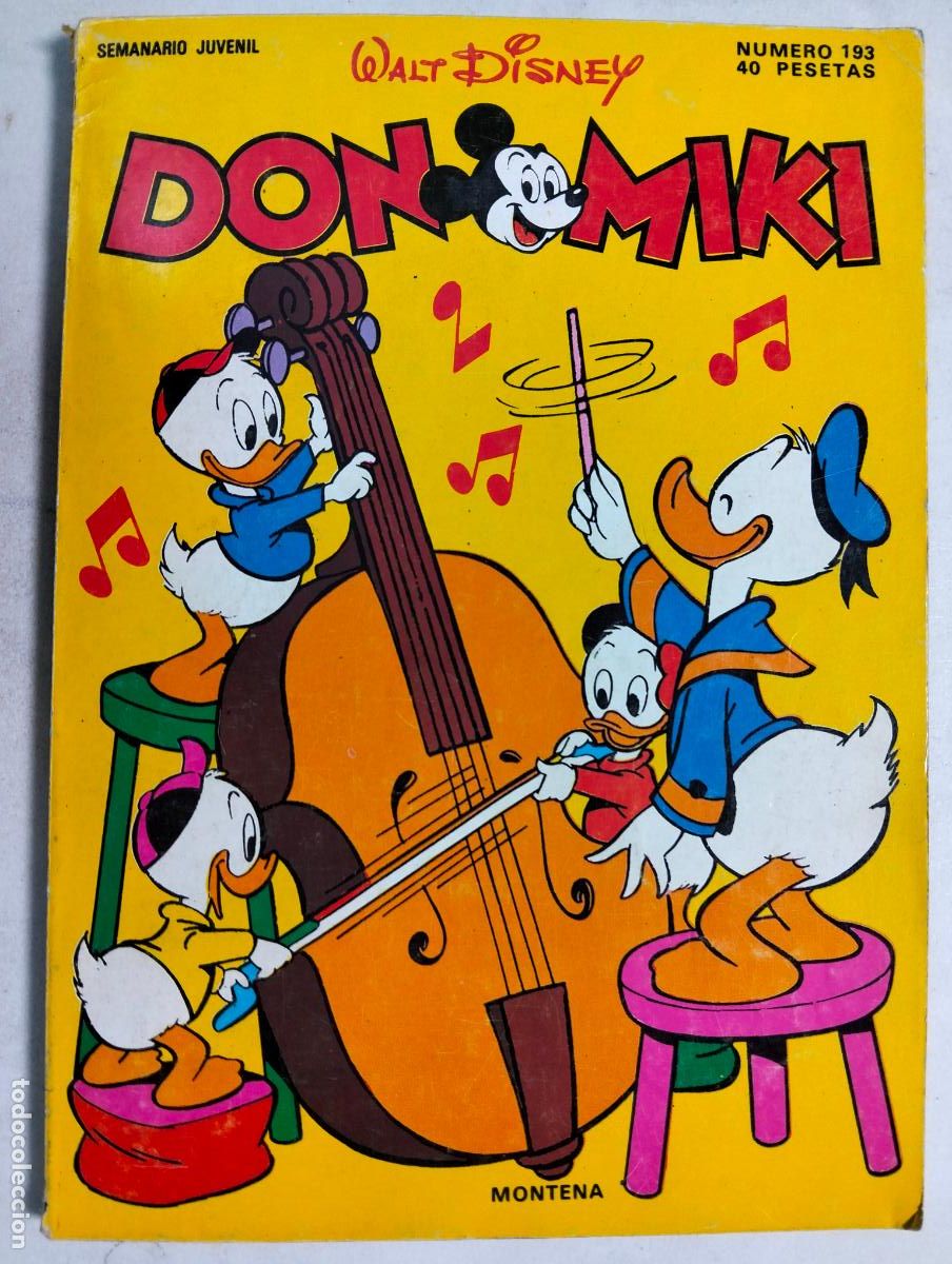 Tebeos: DON MIKI N&ordm; 193, WALT DISNEY - Foto 1