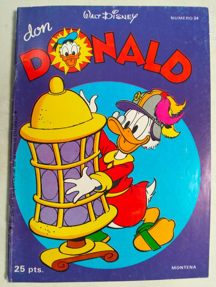 Tebeos: DON DONALD N&ordm; 34, WALT DISNEY - Foto 1