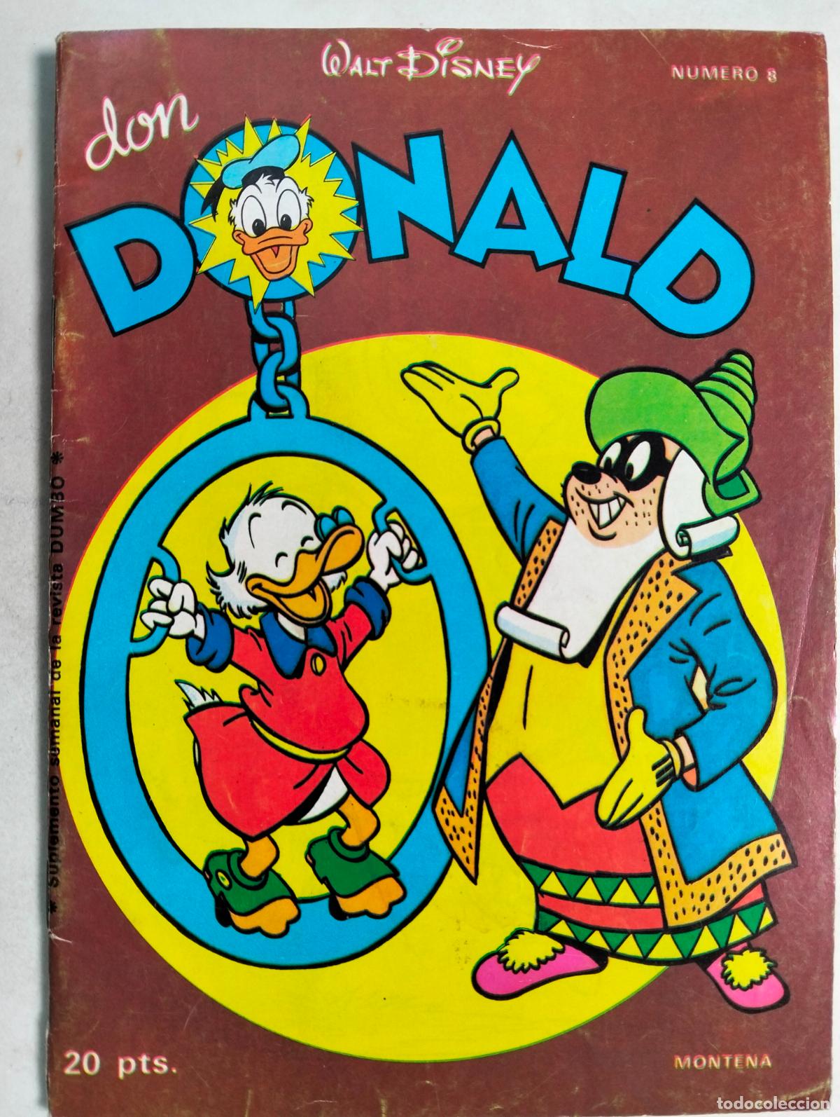 Tebeos: DON DONALD N&ordm; 8, WALT DISNEY - Foto 1