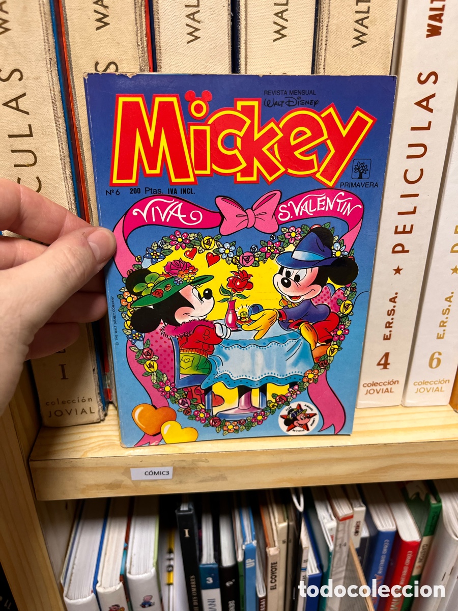 Tebeos: Comic3 TEBEO COMIC MICKEY NUMERO 6 PRIMAVERA san Valent&iacute;n - Foto 1