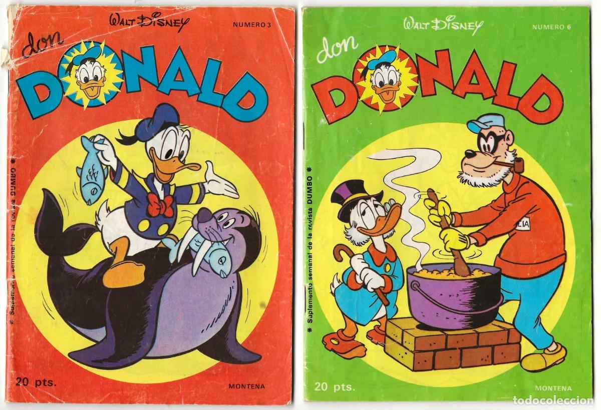 Tebeos: DON DONALD -- N&ordm; 3 Y N&ordm; 6 - Foto 1