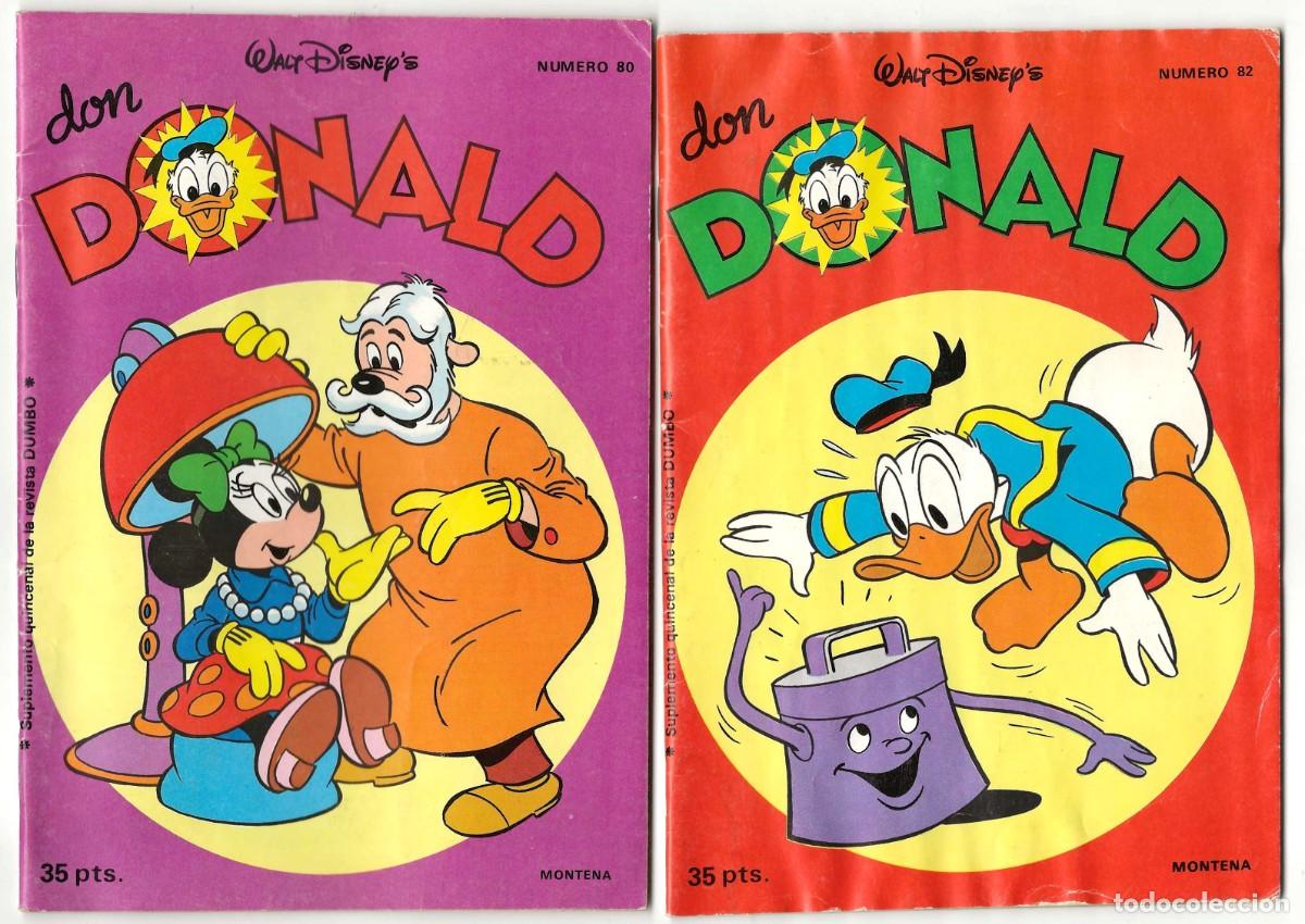 Tebeos: DON DONALD -- N&ordm; 80 Y N&ordm; 82 - Foto 1