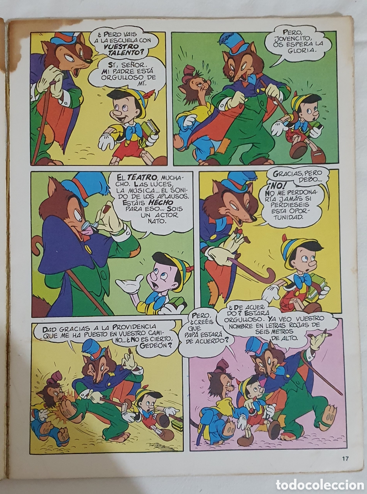 Tebeos: Pinocho c&oacute;mic de Walt Disney - Foto 3