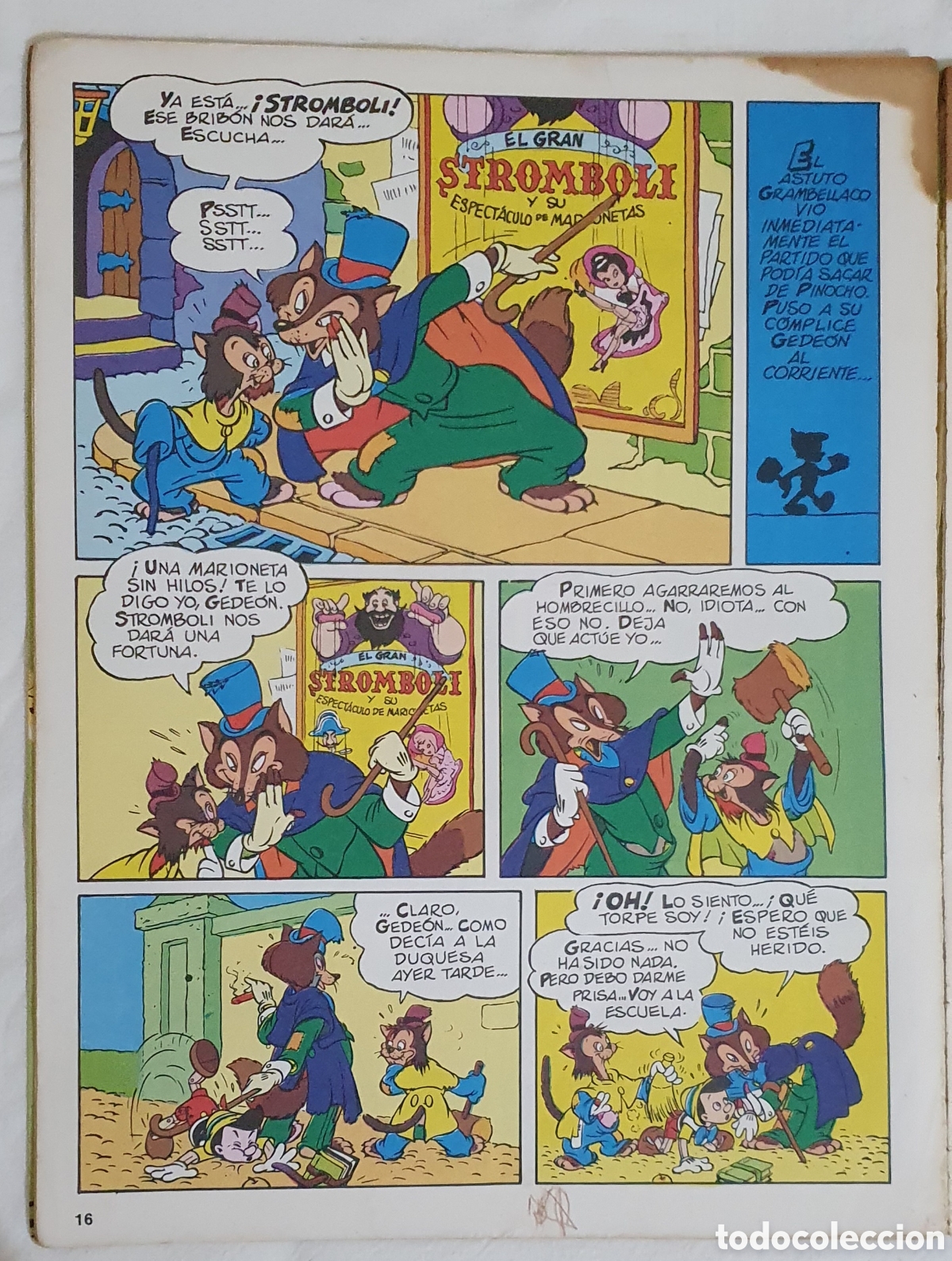 Tebeos: Pinocho c&oacute;mic de Walt Disney - Foto 4