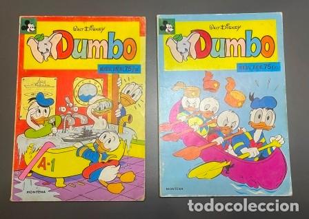 Tebeos: DUMBO 3 Y 4 ED. MONTENA 1978 - Foto 1