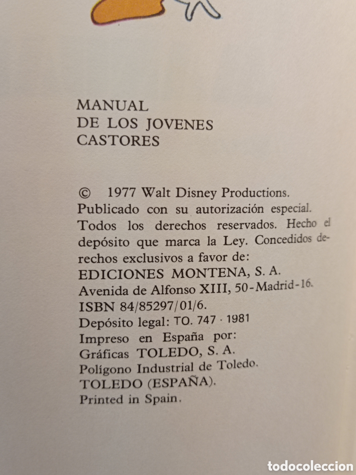 Tebeos: MANUAL DE LOS J&Oacute;VENES CASTORES. 1981. - Foto 2