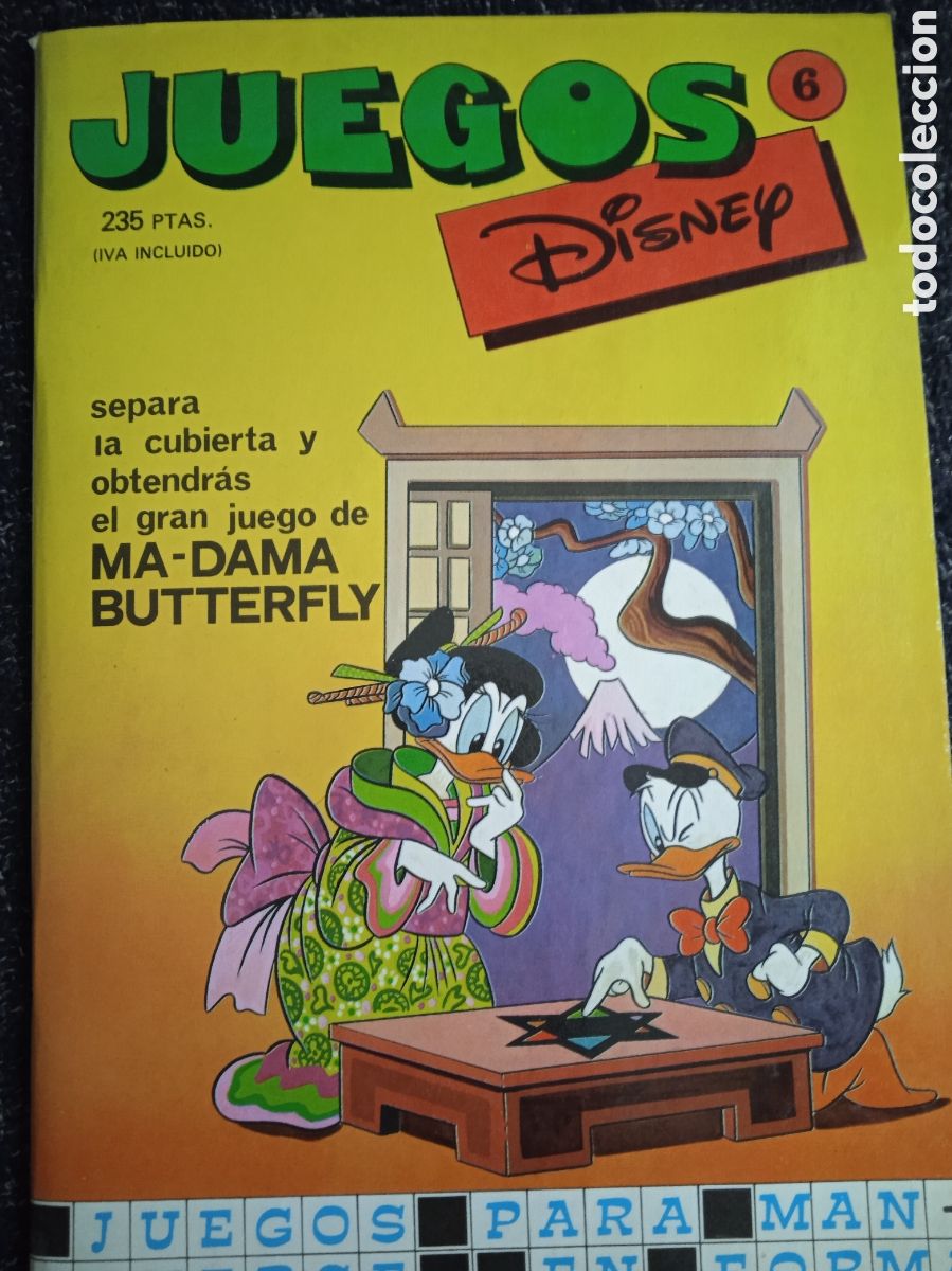 Tebeos: JUEGOS DISNEY 6 -ED. EDICIONES MONTENA MONDIBERICA
