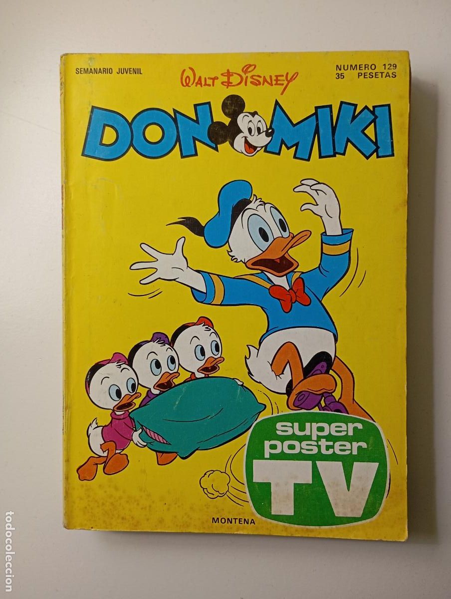 Tebeos: DON MIKI N&ordm; 129. SEMANARIO JUVENIL. MONTENA. TDK943