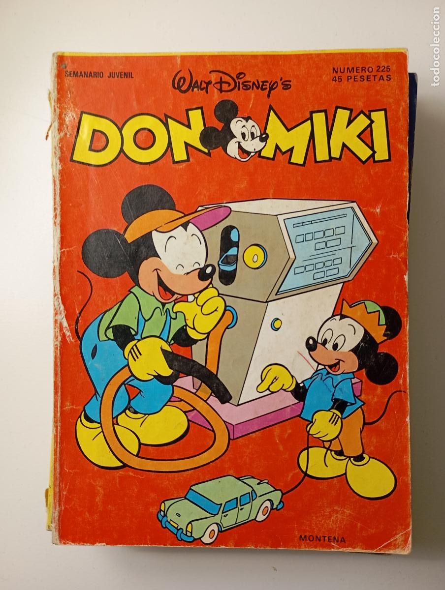 Tebeos: DON MIKI N&ordm; 225. SEMANARIO JUVENIL. MONTENA. TDK943