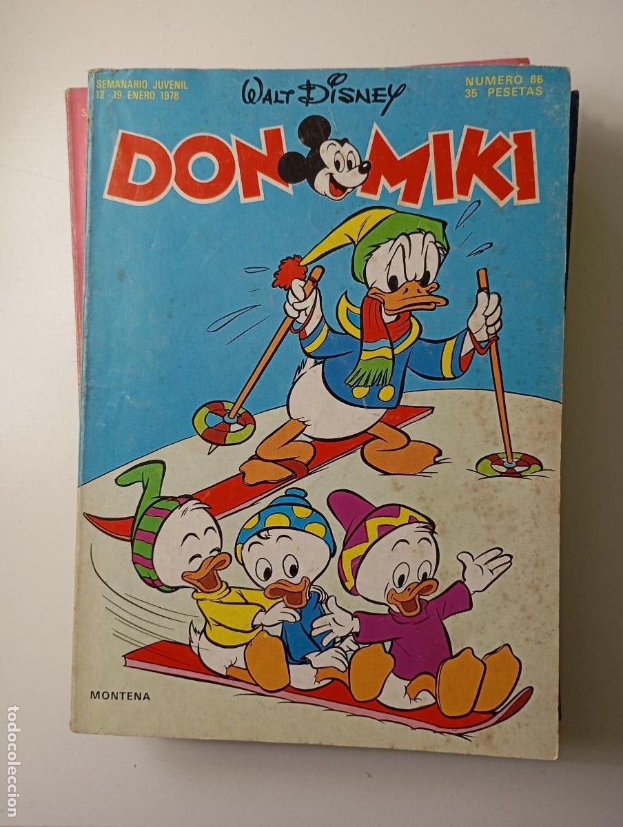 Tebeos: DON MIKI N&ordm; 66. SEMANARIO JUVENIL. MONTENA. TDK943