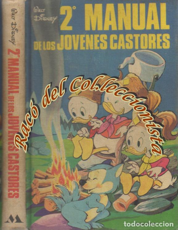 Tebeos: 2 &ordm; MANUAL DE LOS JOVENES CASTORES, WALT DISNEY, EDITORIAL MONTENA, 1978