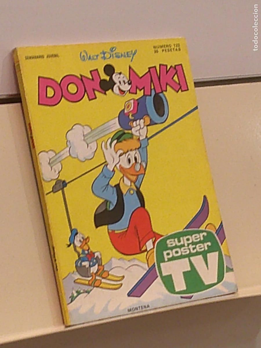 Tebeos: DON MIKI N&ordm; 122 WALT DISNEY - MONTENA