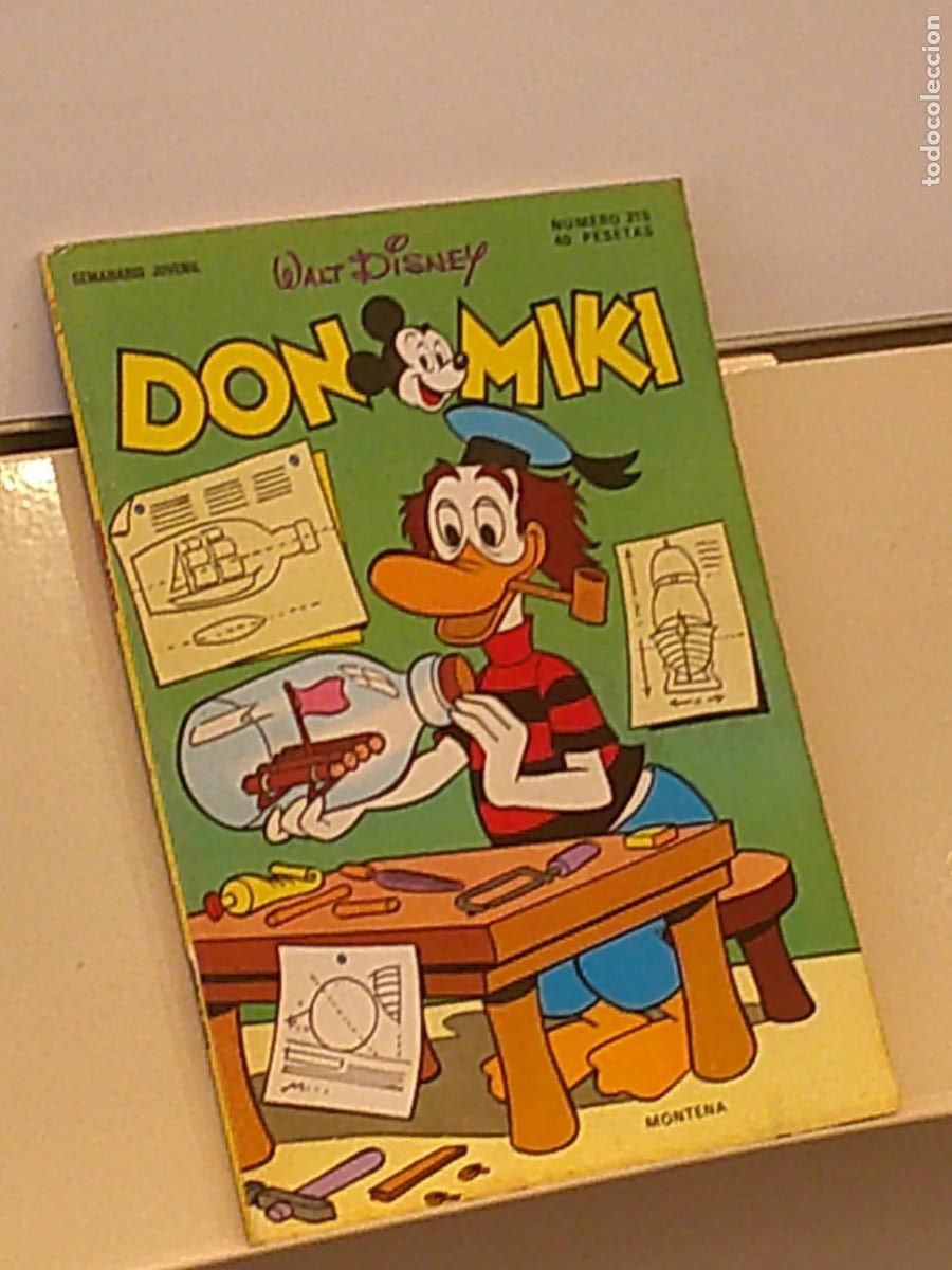 Tebeos: DON MIKI N&ordm; 215 WALT DISNEY - MONTENA