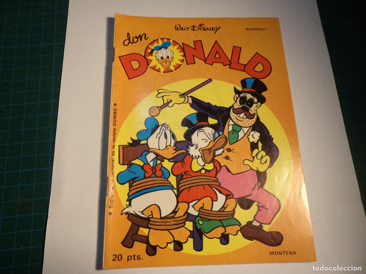 Tebeos: Don Donald. N&ordm; 1. Montena
