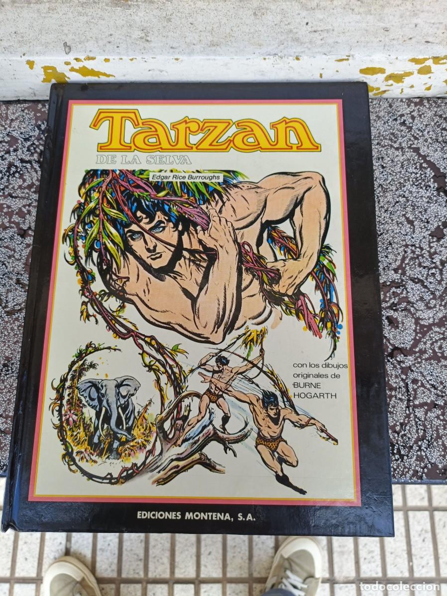 Giornalini: TARZAN DE LA SELVA. EDGAR RICE BURROUGHS. EDIT. MONTENA. 1 EDICION. 1983.