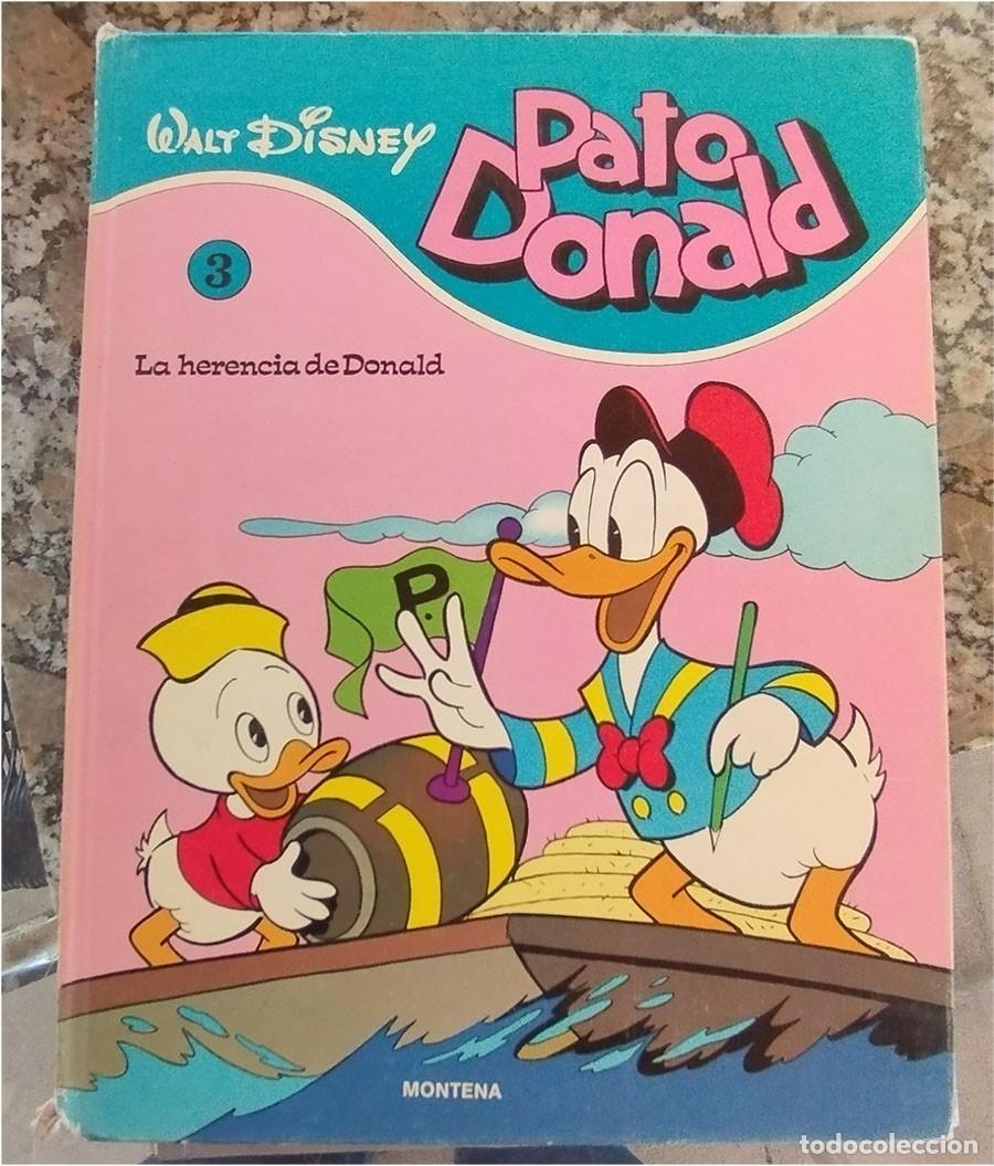 Tebeos: WALT DISNEY PATO DONALD ED. MONTENA 1980 N.&ordm; 3 LA HERENCIA DE DONALD PASTA DURA
