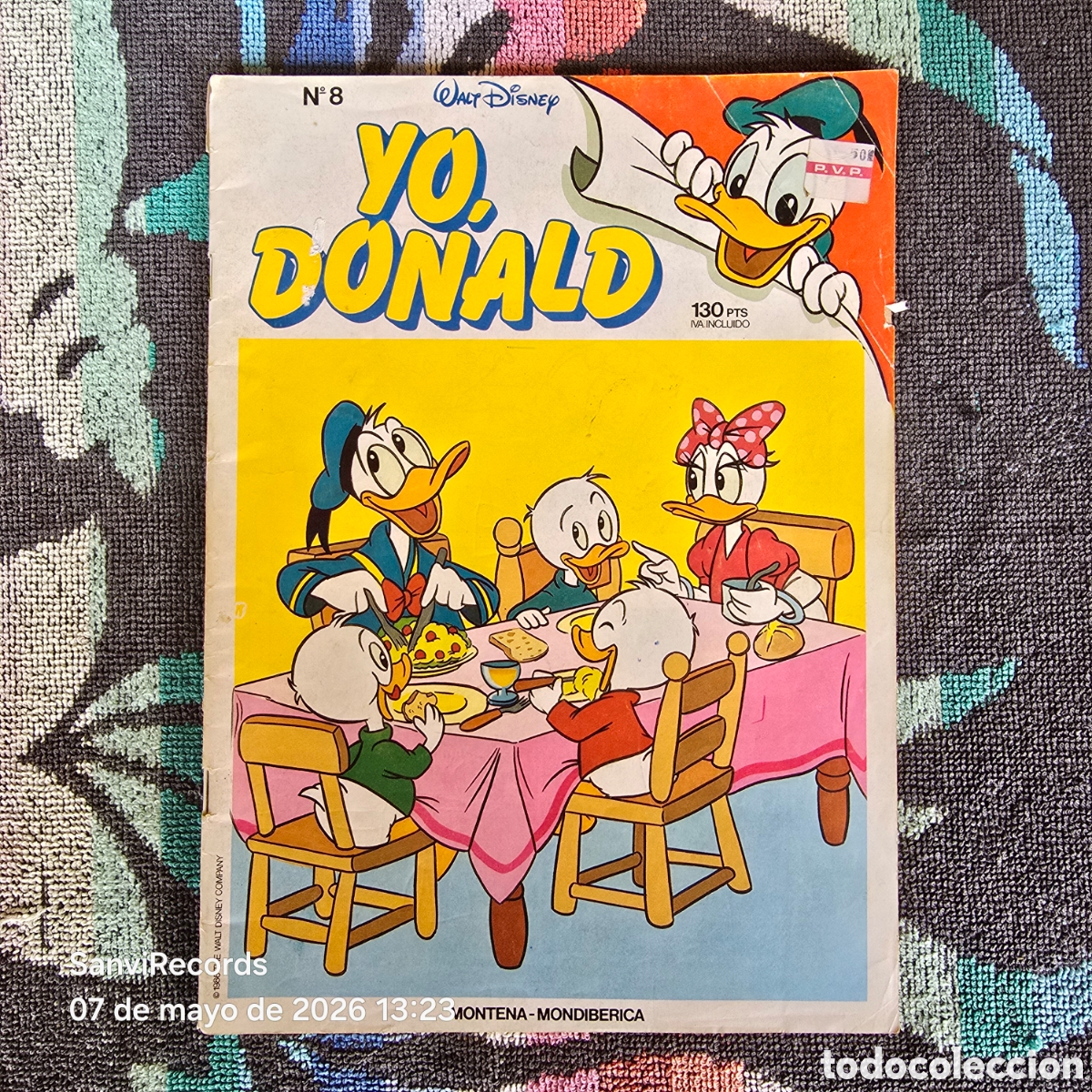 Tebeos: YO, DONALD 8 (WALT DISNEY, MONTENA)