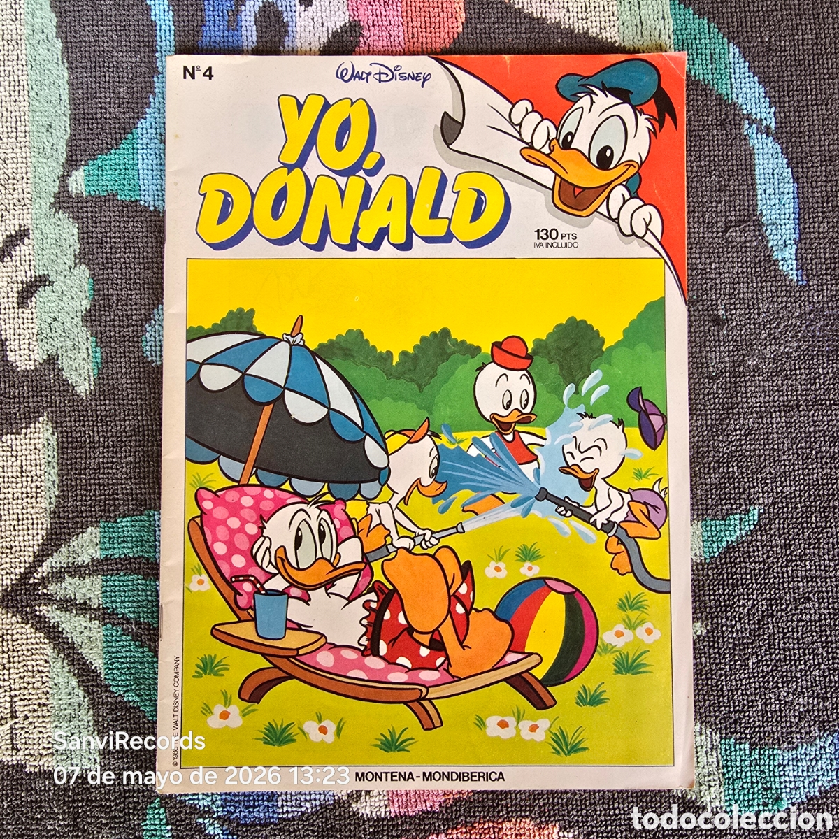 Tebeos: YO, DONALD 4 (WALT DISNEY, MONTENA)