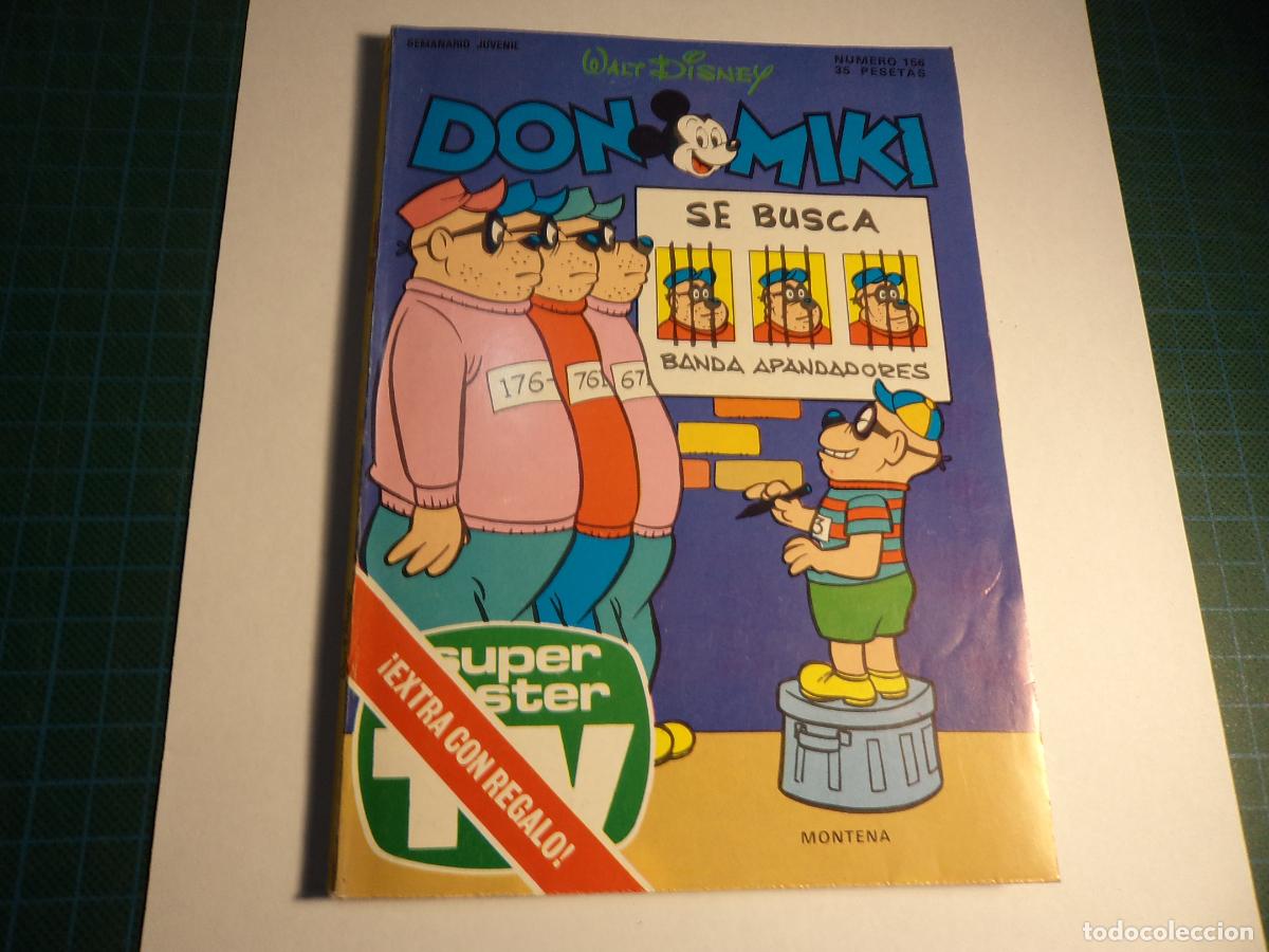 Tebeos: Don Miki. N&ordm; 156. Montena. Contiene el regalo